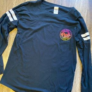 Pink long sleeve w/ cut out back